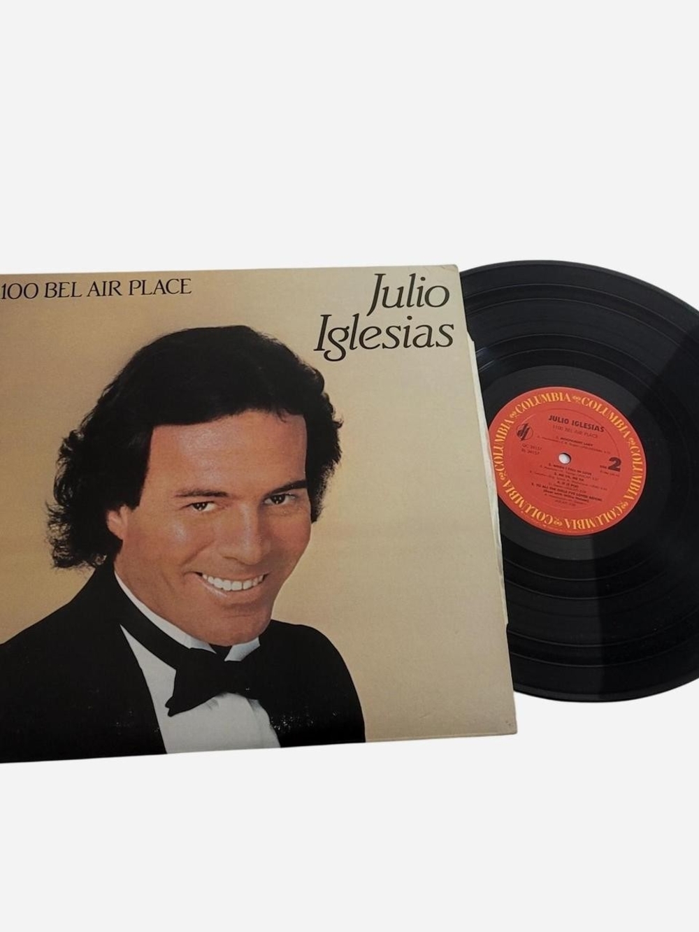 Julio Iglesias 100 Bel Air Place Vinyl Record